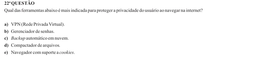 Nova Palmeira 2025 · AGENTE ADMINISTRATIVO · questão 22: enunciado e alternativas no caderno oficial