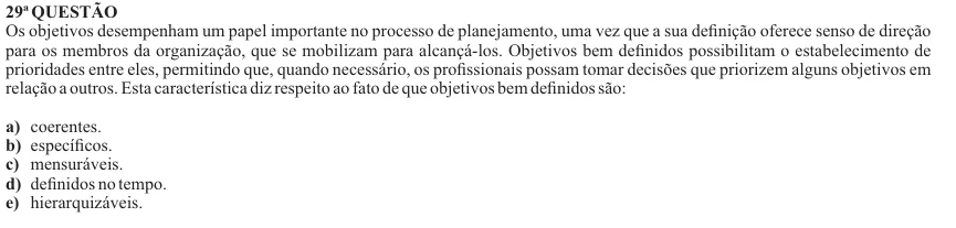 Nova Palmeira 2025 · AGENTE ADMINISTRATIVO · questão 29: enunciado e alternativas no caderno oficial