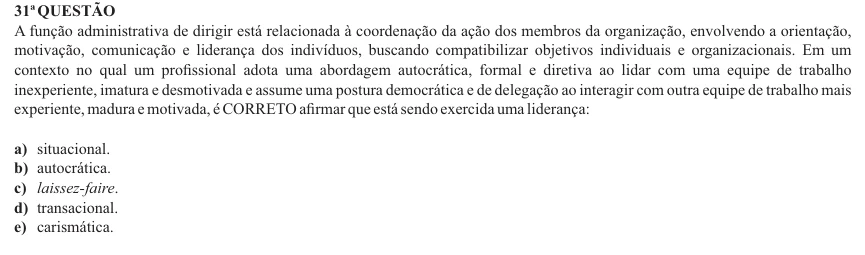 Nova Palmeira 2025 · AGENTE ADMINISTRATIVO · questão 31: enunciado e alternativas no caderno oficial