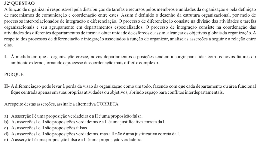 Nova Palmeira 2025 · AGENTE ADMINISTRATIVO · questão 32: enunciado e alternativas no caderno oficial