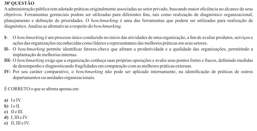 Nova Palmeira 2025 · AGENTE ADMINISTRATIVO · questão 38: enunciado e alternativas no caderno oficial