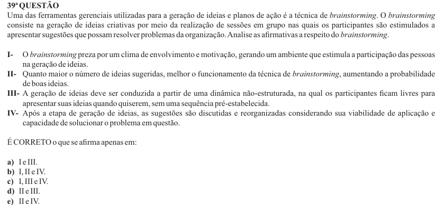 Nova Palmeira 2025 · AGENTE ADMINISTRATIVO · questão 39: enunciado e alternativas no caderno oficial